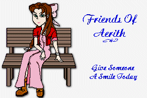 Aerith of Final Fantasy 7